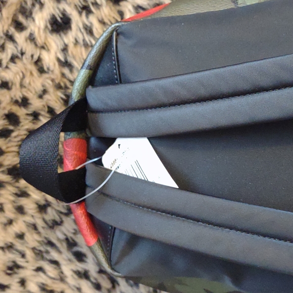 Coach Camo Rose Mini Backpack NWT - Picture 6 of 8